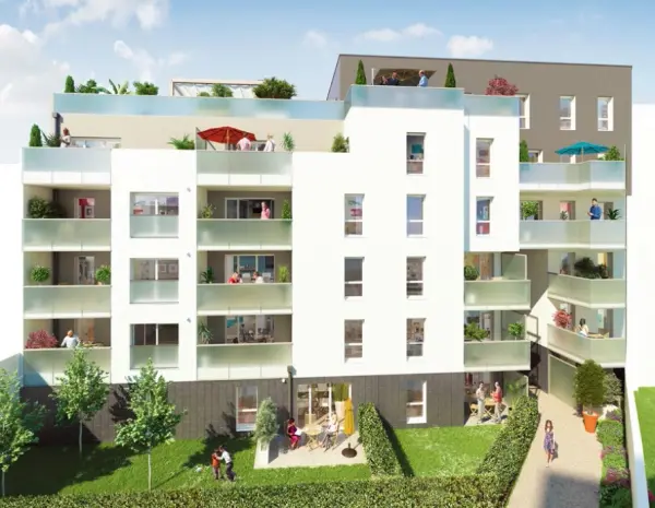 Villeurbanne 69100 – Vente appartement 3&nbsp;pièces 2&nbsp;chambres