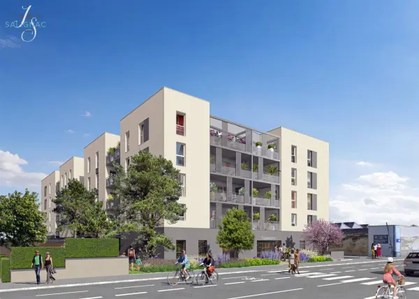 Bourg-en-Bresse 01000 – Vente appartement 2&nbsp;pièces 1&nbsp;chambre