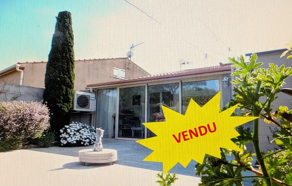 Port-la-Nouvelle 11210 – Vente maison/villa 3&nbsp;pièces 2&nbsp;chambres