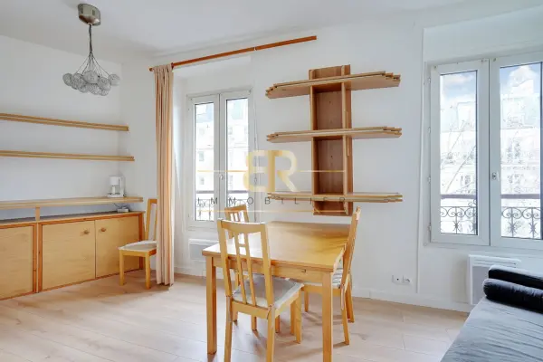 Paris 75018 – Vente appartement 2&nbsp;pièces 1&nbsp;chambre