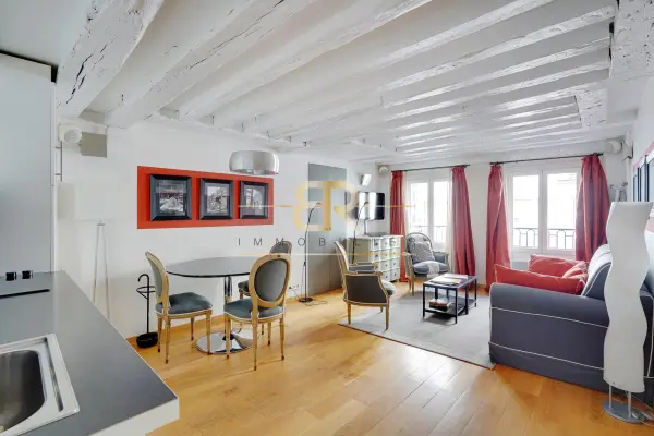 Paris 75001 – Vente appartement 2&nbsp;pièces 1&nbsp;chambre