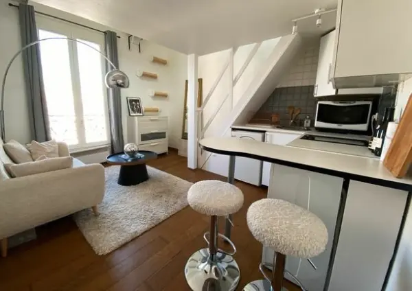 Paris 75017 – Vente loft/atelier/surface 1&nbsp;pièce 1&nbsp;chambre