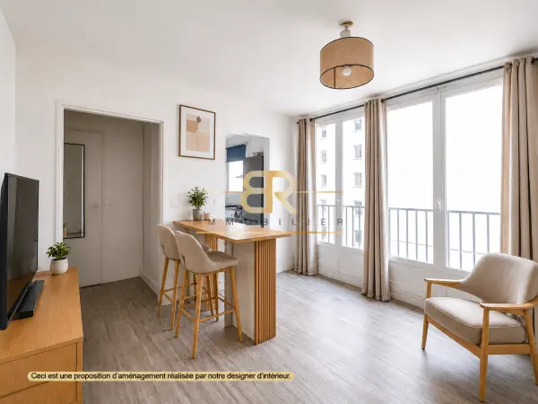 Paris 75010 – Vente appartement 1&nbsp;pièce 1&nbsp;chambre