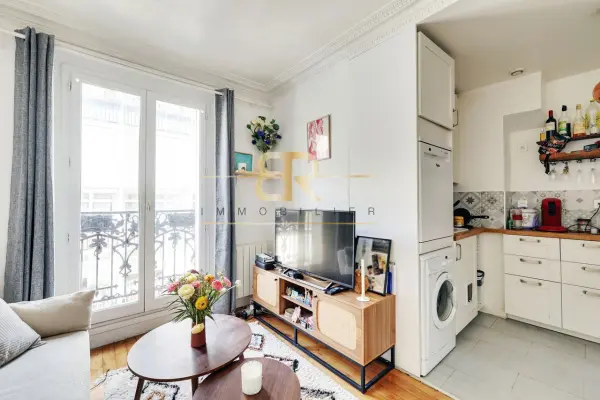 Paris 75018 – Vente appartement 2&nbsp;pièces 1&nbsp;chambre