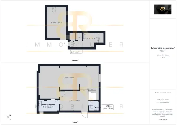 Pantin 93500 – Vente local 1&nbsp;pièce