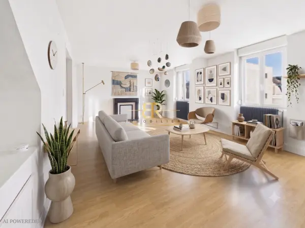 Reims 51100 – Vente appartement 3&nbsp;pièces 2&nbsp;chambres