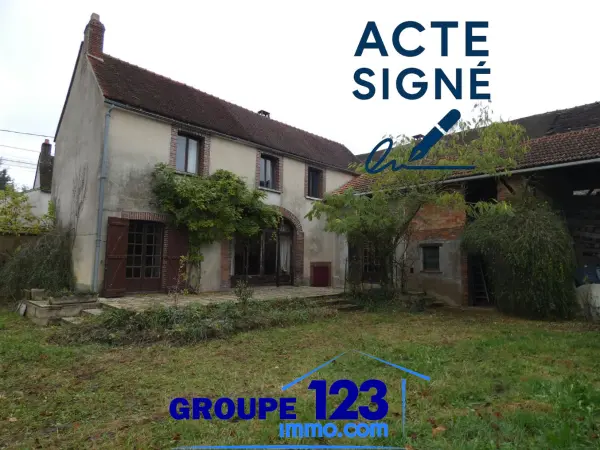 Bellechaume 89210 – Vente maison/villa 6&nbsp;pièces 5&nbsp;chambres