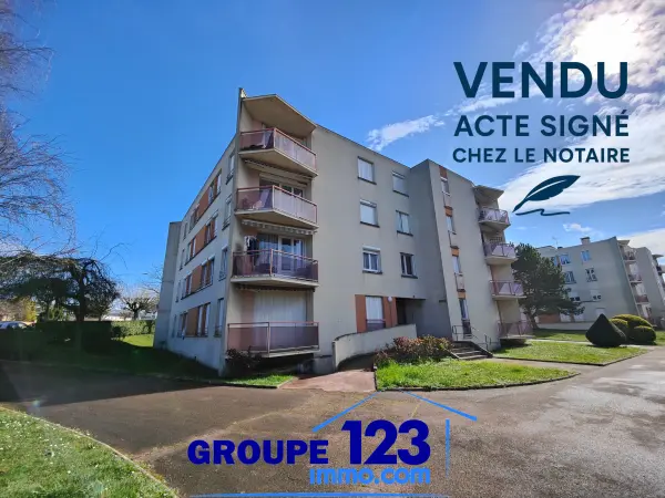 Migennes 89400 – Vente appartement 3&nbsp;pièces 2&nbsp;chambres