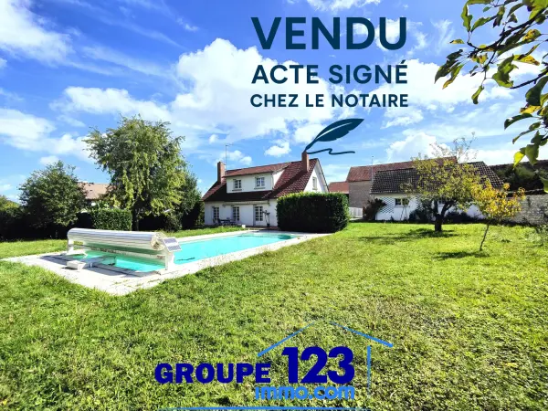 Chichery 89400 – Vente maison/villa 6&nbsp;pièces 4&nbsp;chambres
