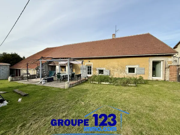 Ouanne 89560 – Vente maison/villa 4&nbsp;pièces 3&nbsp;chambres