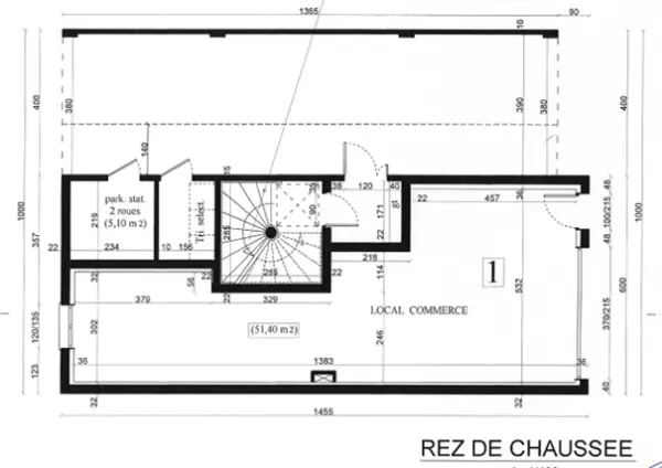 Sainte-Geneviève-des-Bois 91700 – Location local