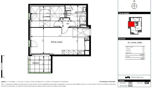 Antibes 06600 – Vente de prestige appartement 2&nbsp;pièces 1&nbsp;chambre