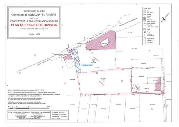 AUBIGNY SUR NERE 18700 – Vente terrain