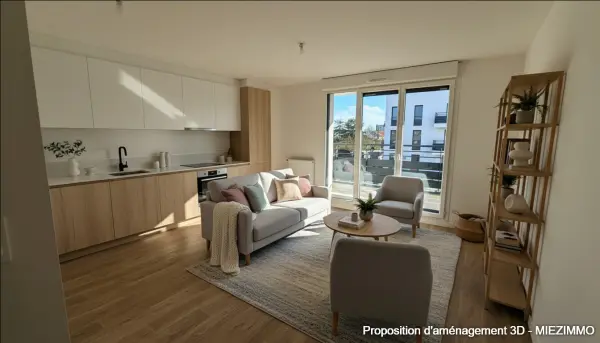 Les Clayes-sous-Bois 78340 – Vente appartement 2&nbsp;pièces 1&nbsp;chambre