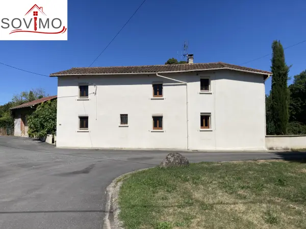 Gajoubert 87330 – Vente maison/villa 8&nbsp;pièces 6&nbsp;chambres