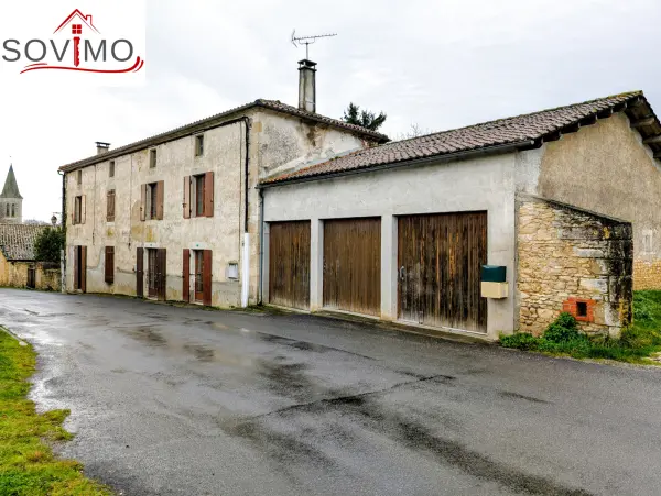 Saint-Laurent-de-Céris 16450 – Vente maison/villa 9&nbsp;pièces 7&nbsp;chambres