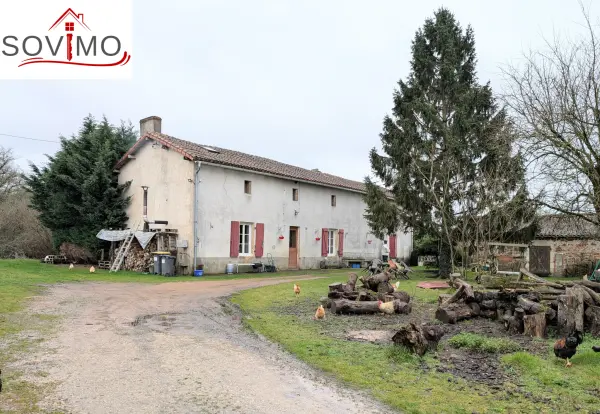 Availles-Limouzine 86460 – Vente maison/villa 5&nbsp;pièces 3&nbsp;chambres
