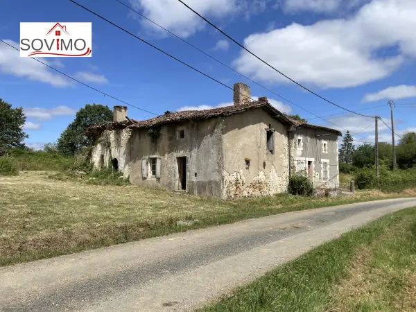 Alloue 16490 – Vente maison/villa 4&nbsp;pièces 1&nbsp;chambre