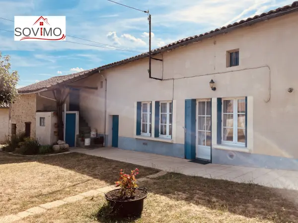 Bernac 16700 – Vente maison/villa 3&nbsp;pièces 2&nbsp;chambres