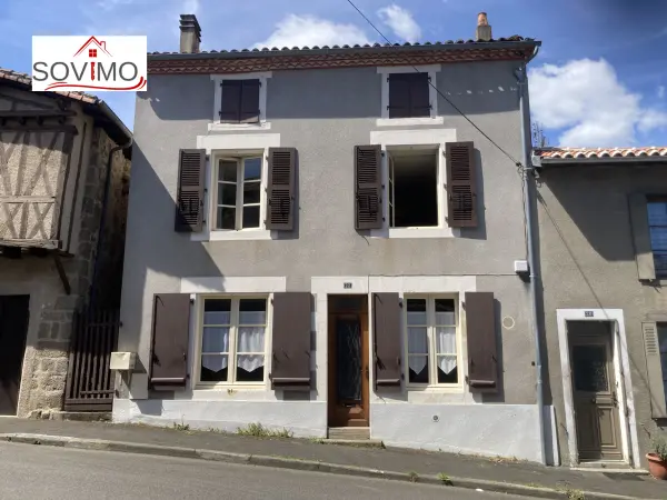 Confolens 16500 – Vente maison/villa 7&nbsp;pièces 5&nbsp;chambres