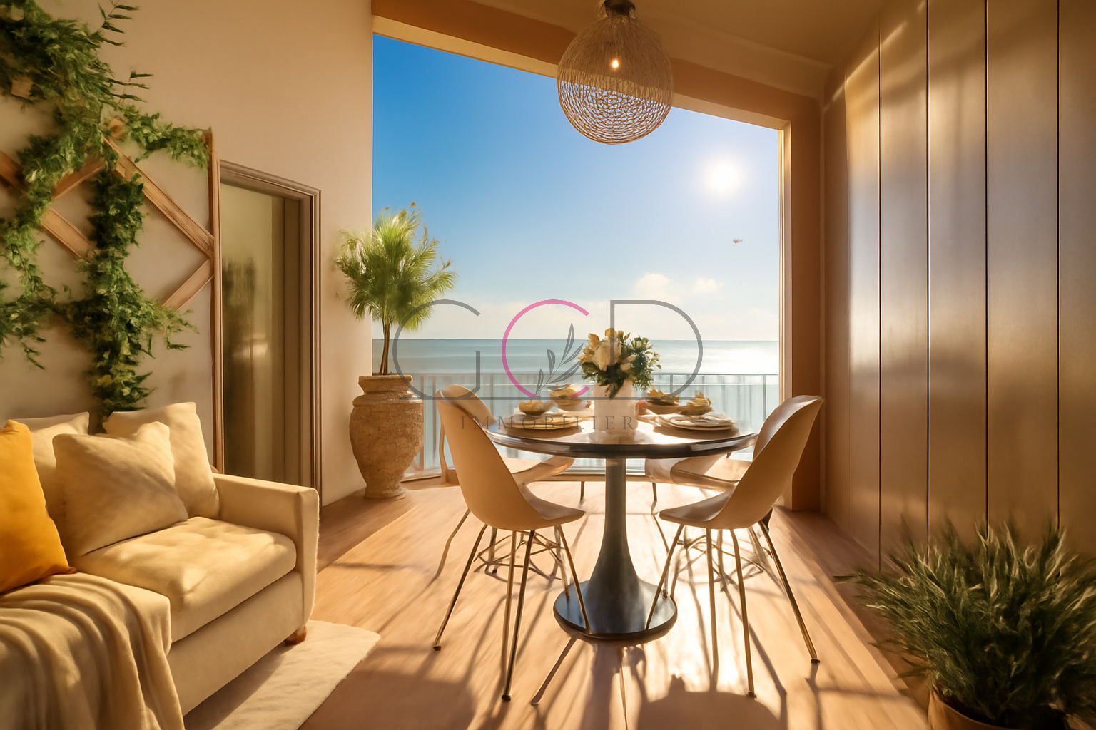 Berre-l&rsquo;Étang 13130 – Vente appartement 2&nbsp;pièces 1&nbsp;chambre
