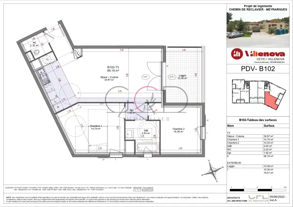 Meyrargues 13650 – Vente appartement 3&nbsp;pièces 2&nbsp;chambres