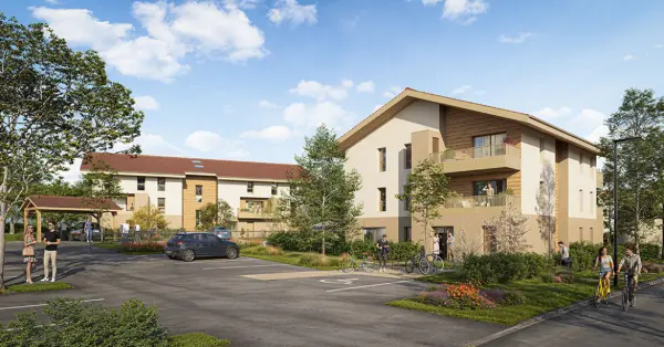 Prévessin-Moëns 01280 – Vente appartement 2&nbsp;pièces 1&nbsp;chambre