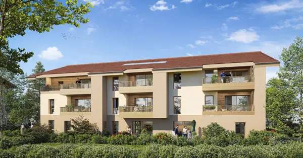 Prévessin-Moëns 01280 – Vente appartement 3&nbsp;pièces 2&nbsp;chambres