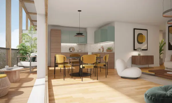 Ferney-Voltaire 01210 – Vente appartement 2&nbsp;pièces 1&nbsp;chambre