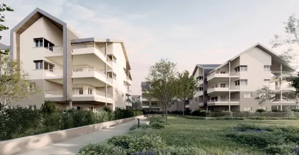 Ségny 01170 – Vente appartement 3&nbsp;pièces 2&nbsp;chambres