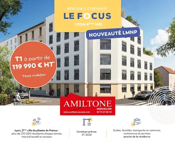 Lyon 69008 – Vente appartement 1&nbsp;pièce