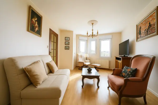 Porcelette 57890 – Vente appartement 4&nbsp;pièces 2&nbsp;chambres