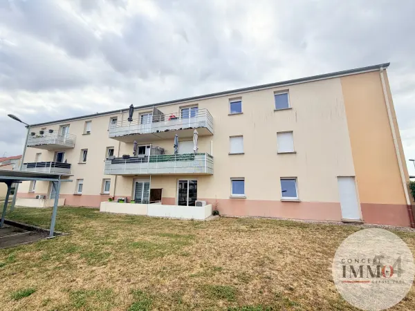 Toul 54200 – Vente appartement 2&nbsp;pièces 1&nbsp;chambre