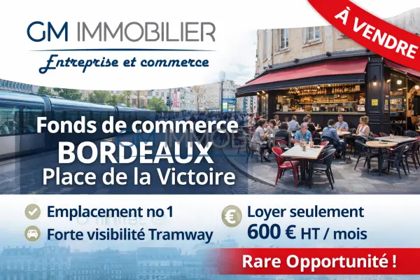 Bordeaux 33000 – Cession de bail local