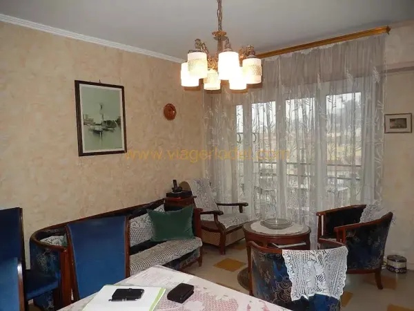 Menton 06500 – Viager Appartement 3&nbsp;pièces 2&nbsp;chambres