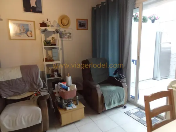 Sète 34200 – Viager Appartement 2&nbsp;pièces 1&nbsp;chambre