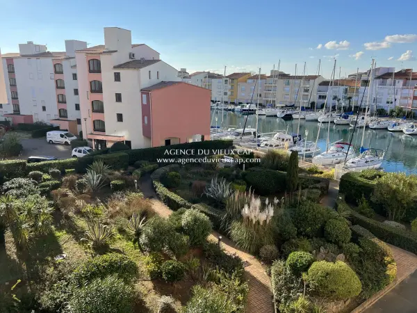 Cap d&rsquo;Agde 34300 – Vente appartement 2&nbsp;pièces 1&nbsp;chambre