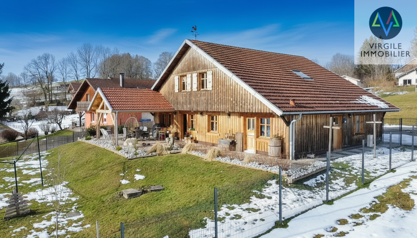 Montflovin 25650 – Vente maison/villa 6&nbsp;pièces 4&nbsp;chambres