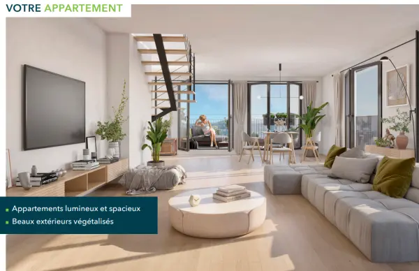 Montpellier 34070 – Vente appartement 4&nbsp;pièces 3&nbsp;chambres