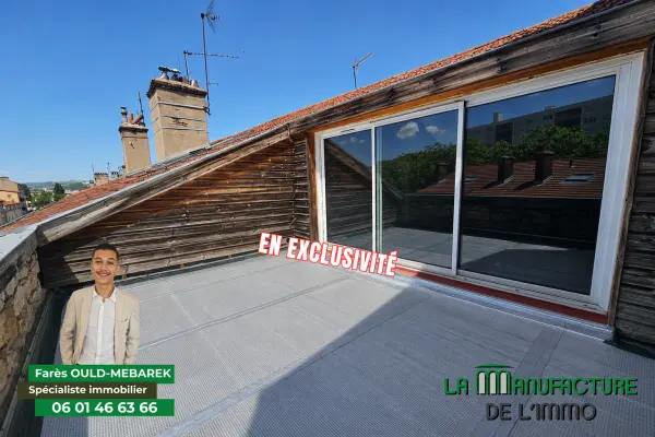 Saint-Étienne 42000 – Vente appartement 3&nbsp;pièces 2&nbsp;chambres