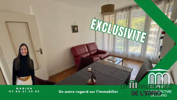 Saint-Étienne 42000 – Vente appartement 3&nbsp;pièces 2&nbsp;chambres