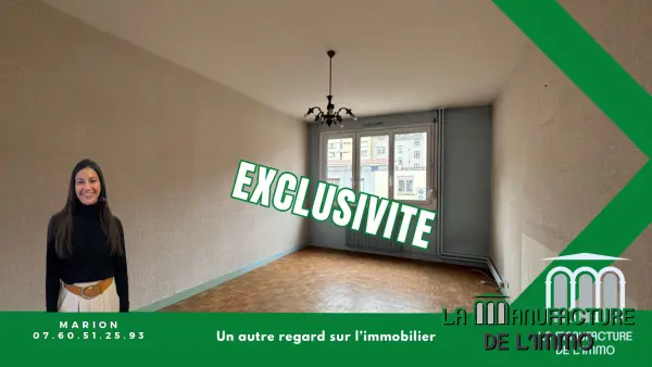 Saint-Étienne 42000 – Vente appartement 3&nbsp;pièces 2&nbsp;chambres