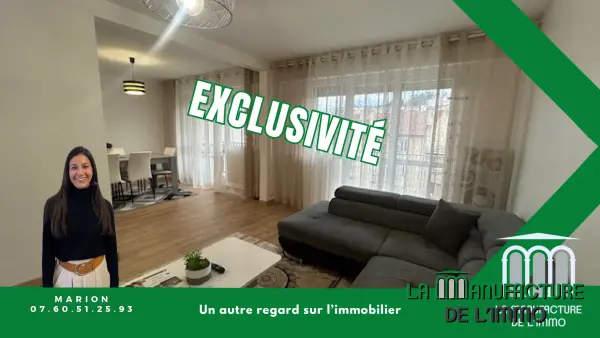 Saint-Étienne 42100 – Vente appartement 4&nbsp;pièces 2&nbsp;chambres