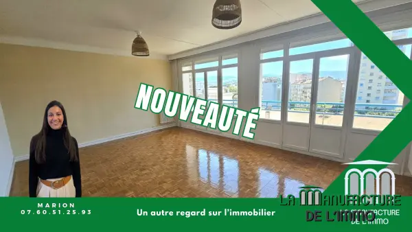 Saint-Étienne 42100 – Vente appartement 4&nbsp;pièces 2&nbsp;chambres
