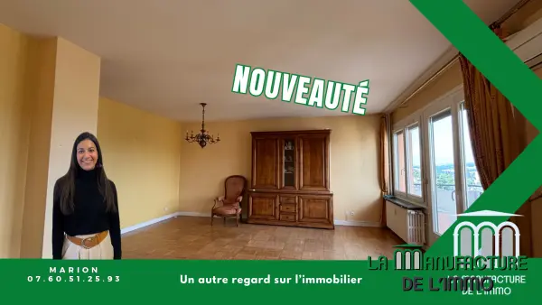 Saint-Étienne 42100 – Vente appartement 4&nbsp;pièces 2&nbsp;chambres