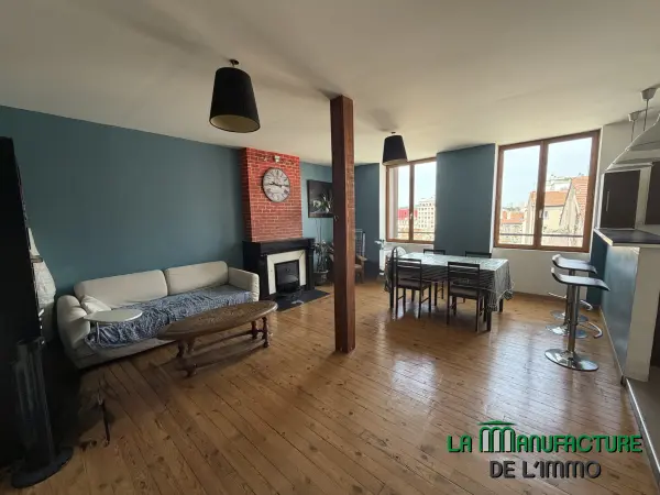 Saint-Étienne 42000 – Vente appartement 3&nbsp;pièces 2&nbsp;chambres