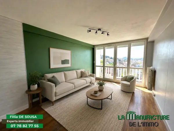 Saint-Étienne 42100 – Vente appartement 3&nbsp;pièces 2&nbsp;chambres