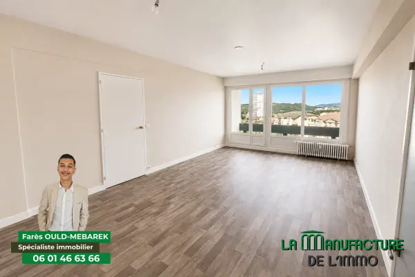 Firminy 42700 – Vente appartement 2&nbsp;pièces 1&nbsp;chambre