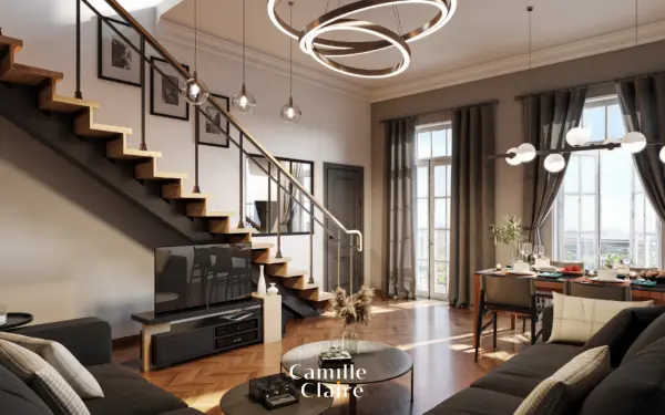 Marseille 13001 – Vente appartement 2&nbsp;pièces 1&nbsp;chambre