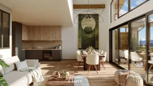 Serre chevalier 05240 – Vente appartement 4&nbsp;pièces 3&nbsp;chambres